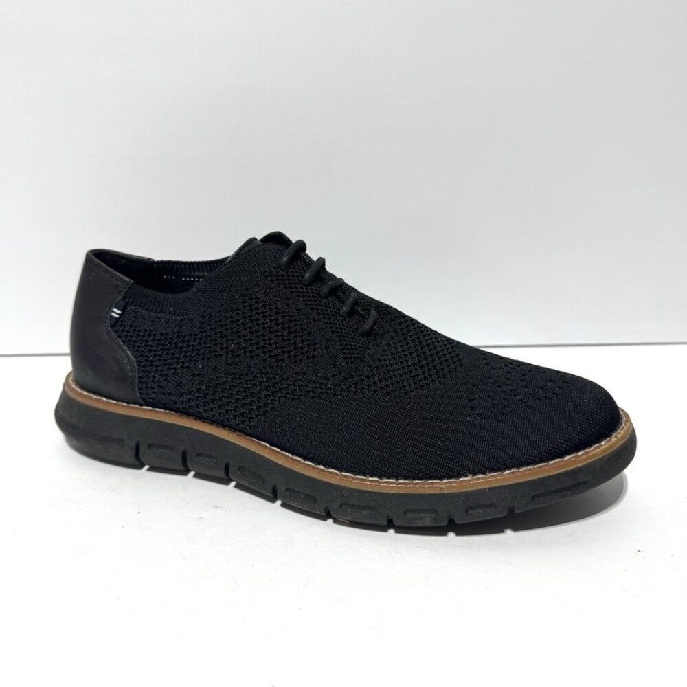 Nautica Mens Mixed Media Oxford Lace Up Size 8 M